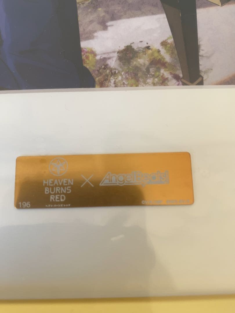 ヘブンバーンズレッド×Angel Beats! コラボ　ヘブバン　複製原画