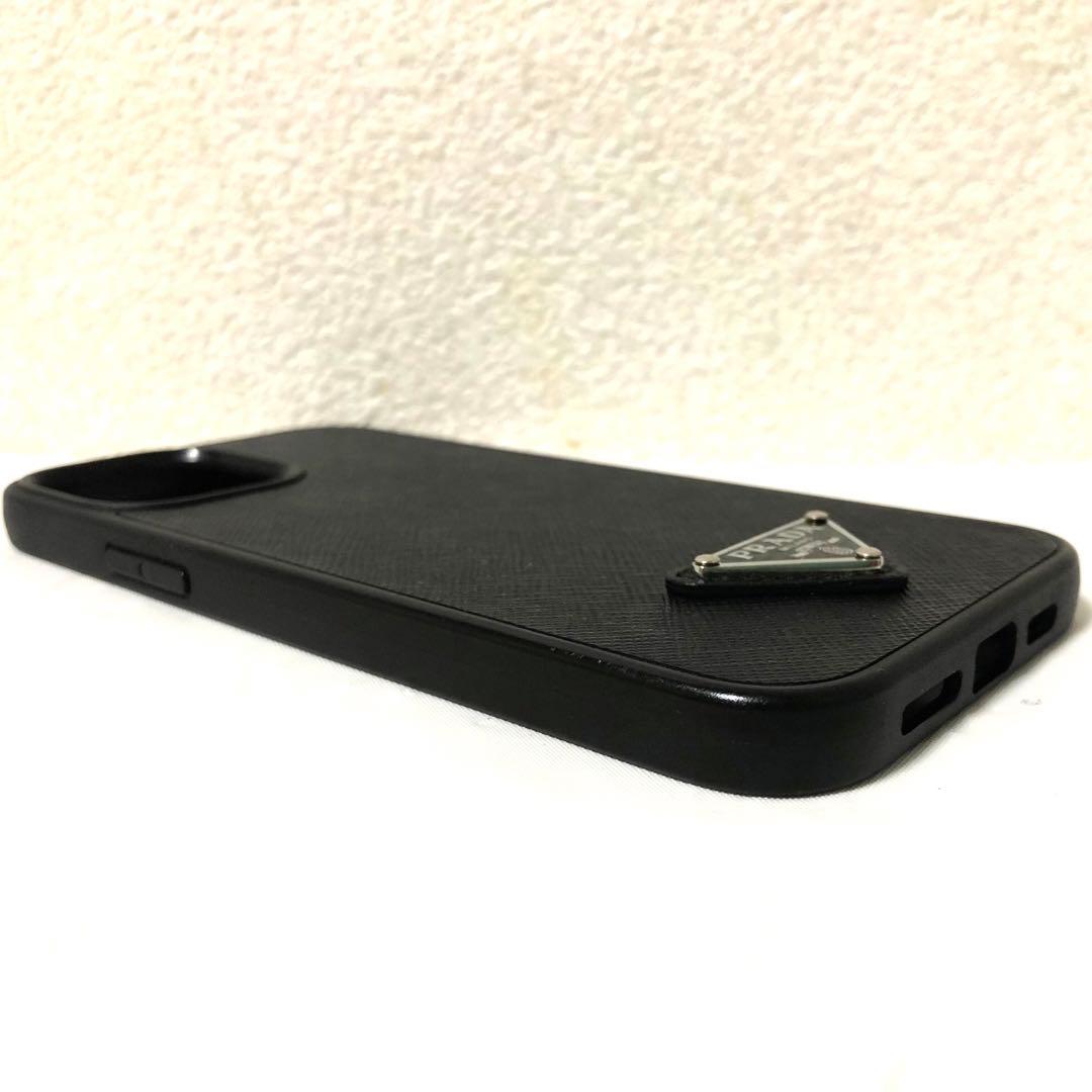 超美品✨PRADA iPhone14 Plus/Pro Maxギャランティー 黒