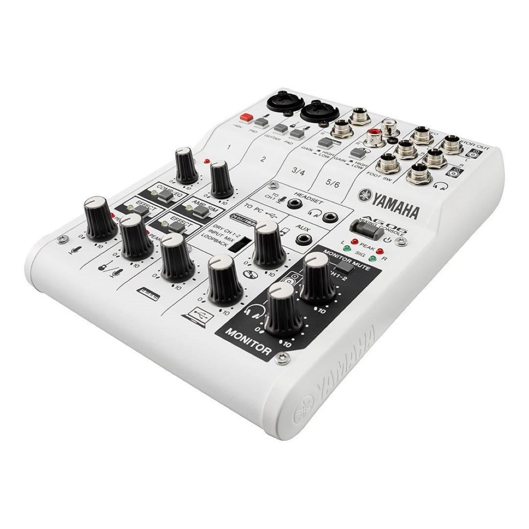 8月末までの出品！ YAMAHA AG06 生産完了品