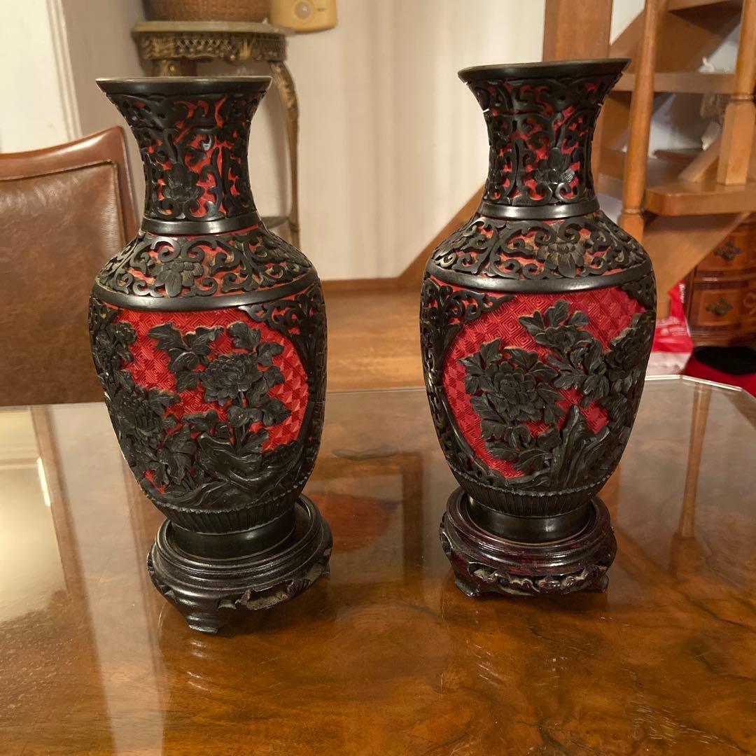 台座3.５センチ本体２１センチ中国美術品(はやみまです。)