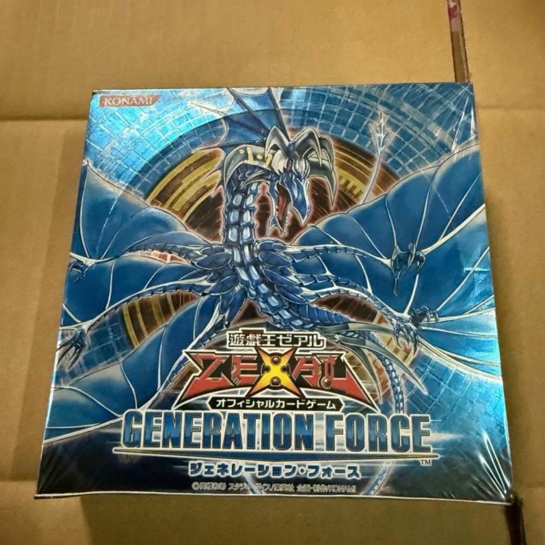 遊戯王　ジェネレーションフォース　新品未開封BOX シュリンク付き