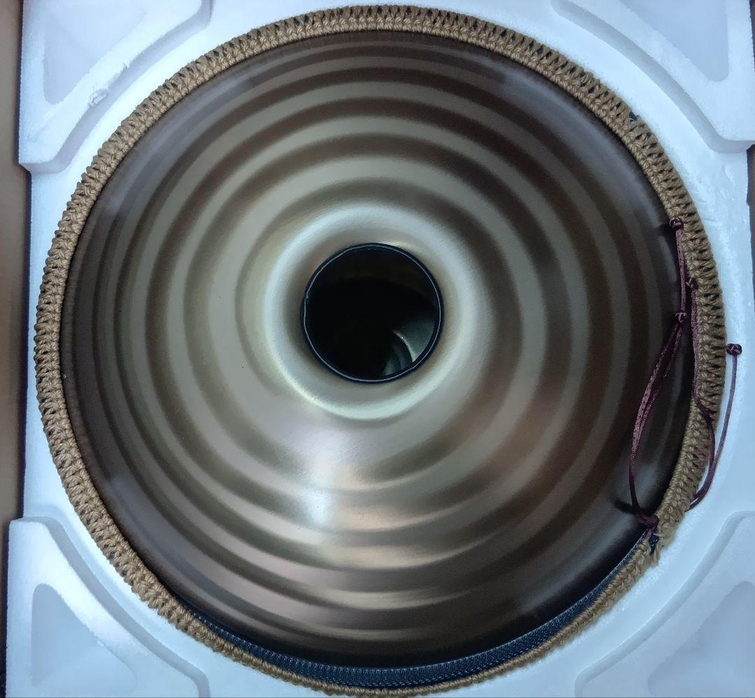 ハンドパン　小ぶりの49センチですが基本サイズと同じDマイナー A＝432Hz