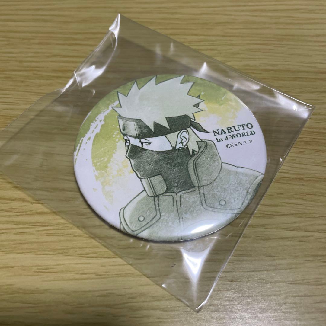 J-WORLD NARUTO 缶バッジ　カカシ