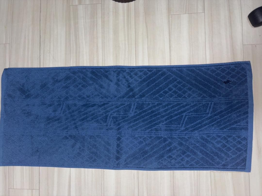 RALPH LAUREN フェイスタオル 7枚組 ブルー系 34×85cm 新品