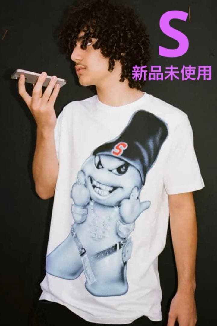 本物正規品 25FW Supreme man Tee 白 新品未使用