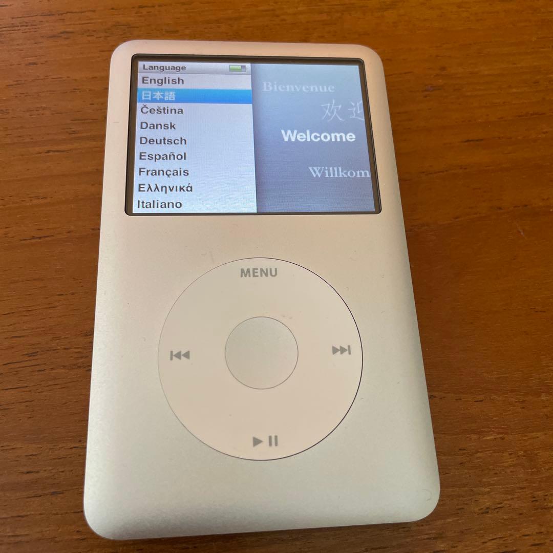 ポータブルプレーヤー iPod classic 160GB A1238 EMC 2173 (B)