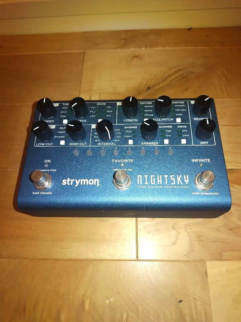 美品 strymon NIGHTSKY リバーブペダル