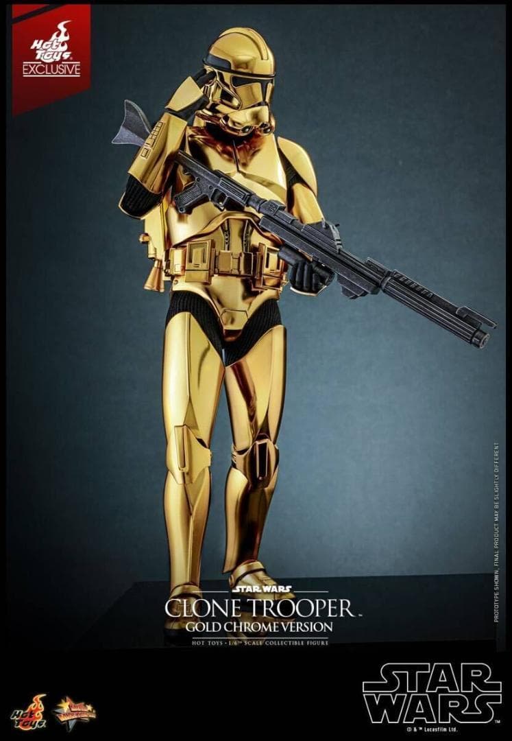 ホットトイズ 1/6 海外会場限定 スター・ウォーズ ゴールド版 MMS735