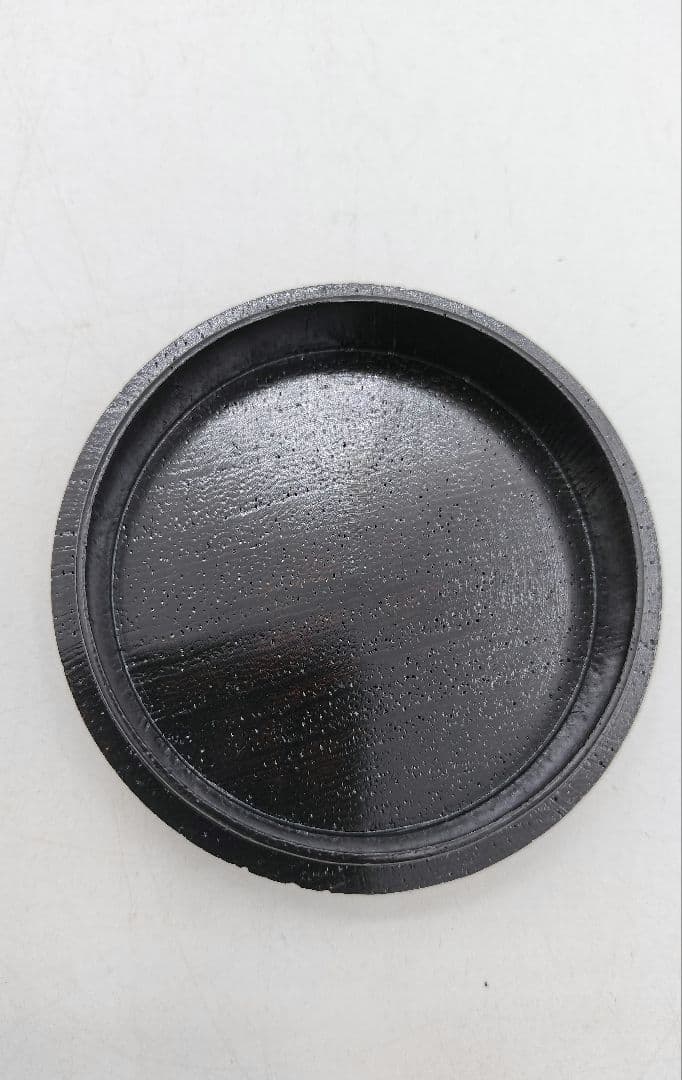 c750【新品・未使用品】 香合 鉄刀木 福田芳朗 山中 木箱 茶道具