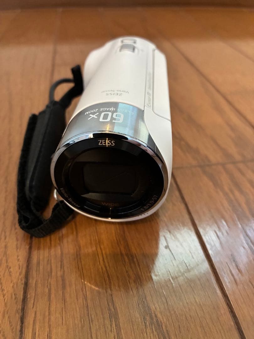 SONY ビデオカメラ 60倍ズーム ホワイト