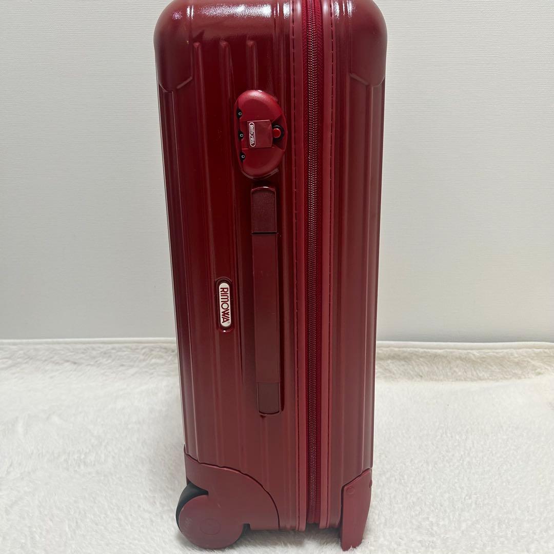 【美品】リモワ サルサ 35L 機内持ち込み可 スーツケース レッド