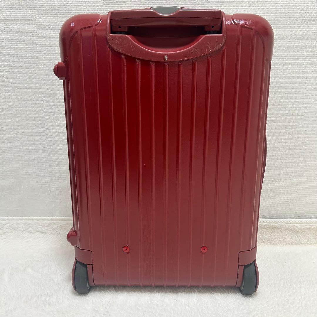 【美品】リモワ サルサ 35L 機内持ち込み可 スーツケース レッド