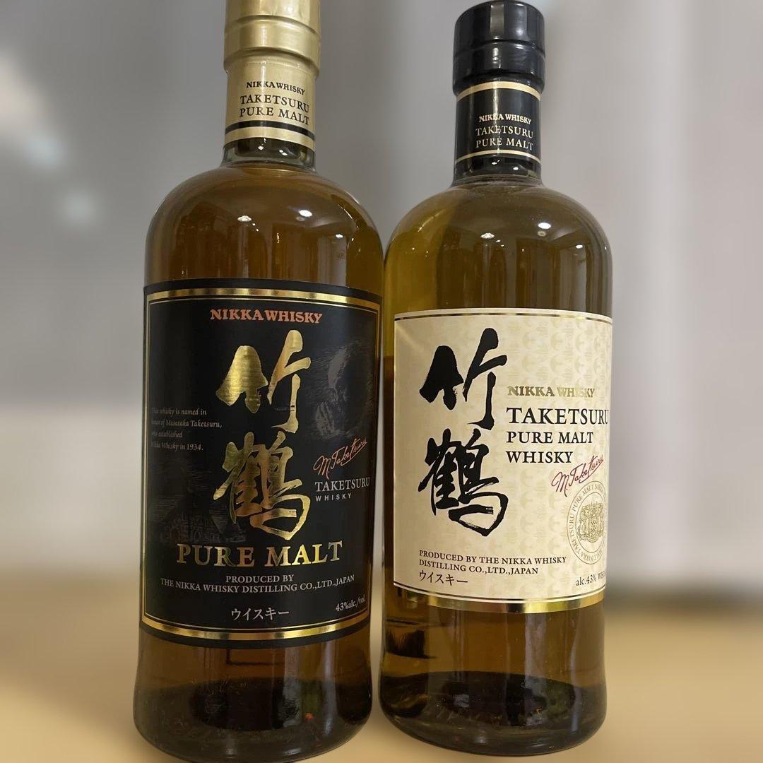 竹鶴　ピュアモルトウイスキー　Nikka Pure Malt 700ml×2本