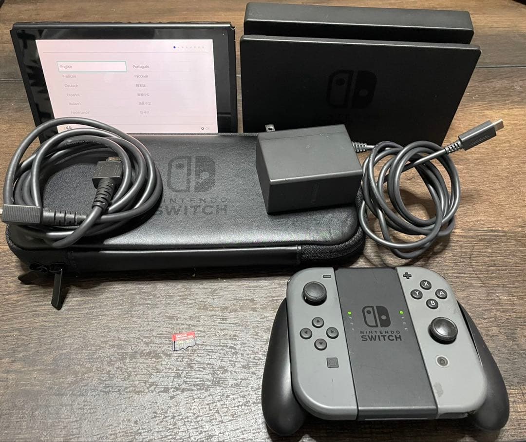 【動作確認済】Nintendo Switch 本体 箱無し