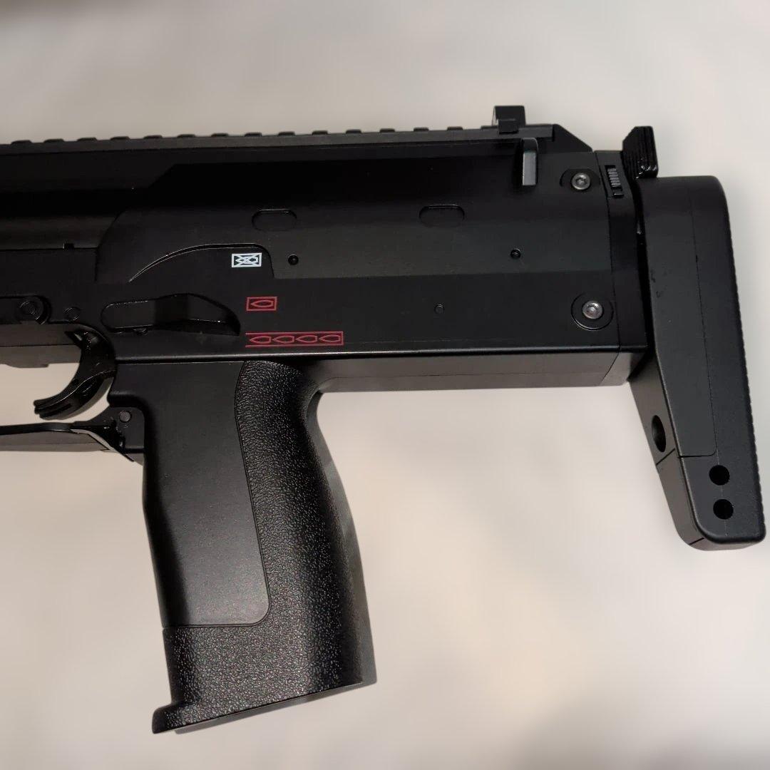 クラウンモデル CP7 10禁電動ガン ブローバック機能付き mp7