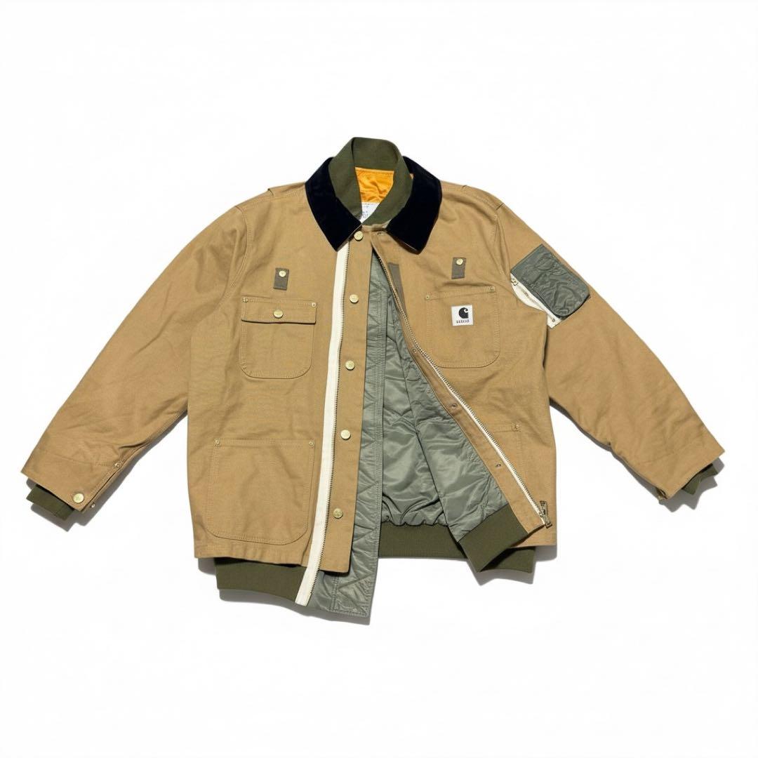 ジャケット・アウター sacai x Carhartt Michigan Jacket MA-1 3