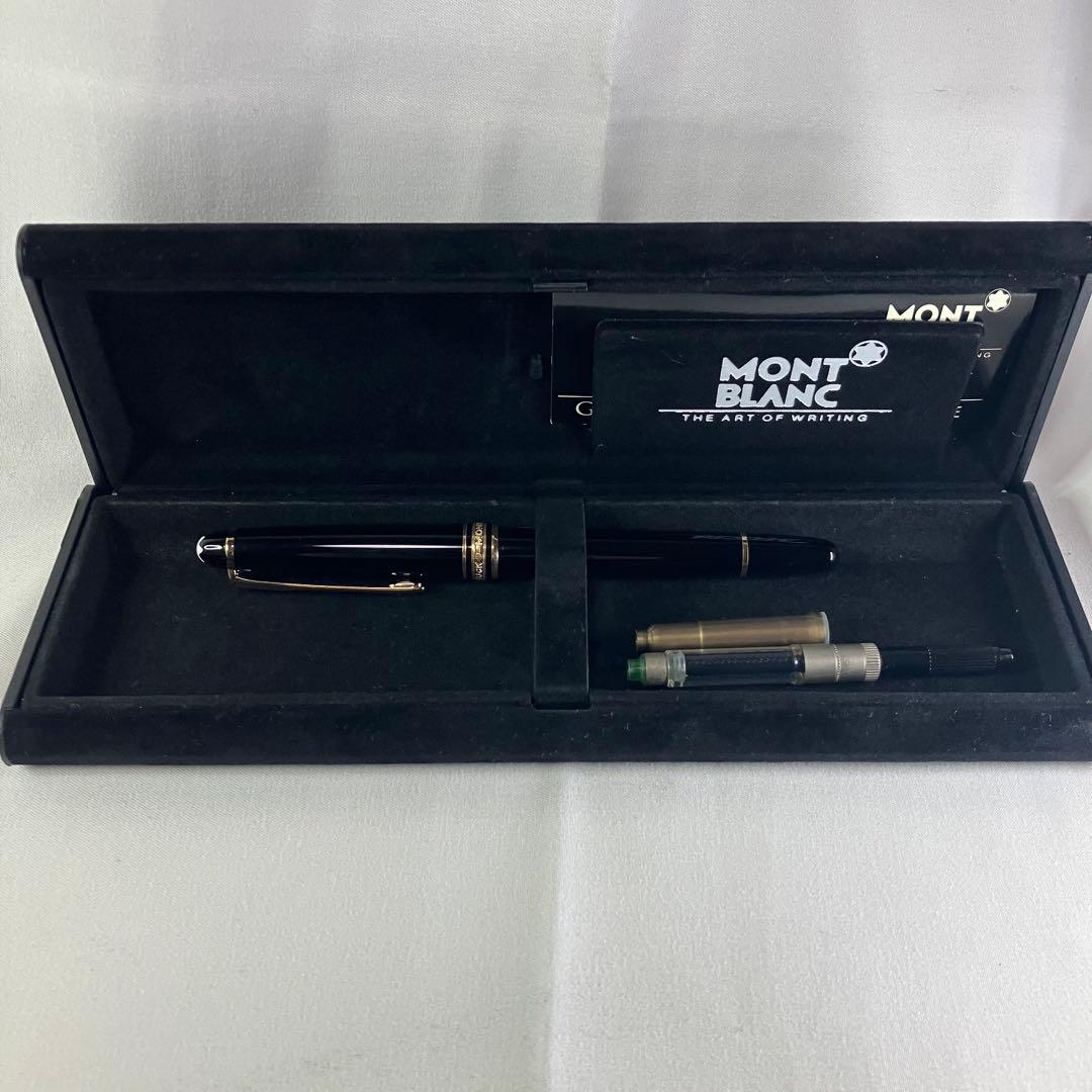 MONTBLANC 万年筆 マイスターシュテュック　144 全金　EF