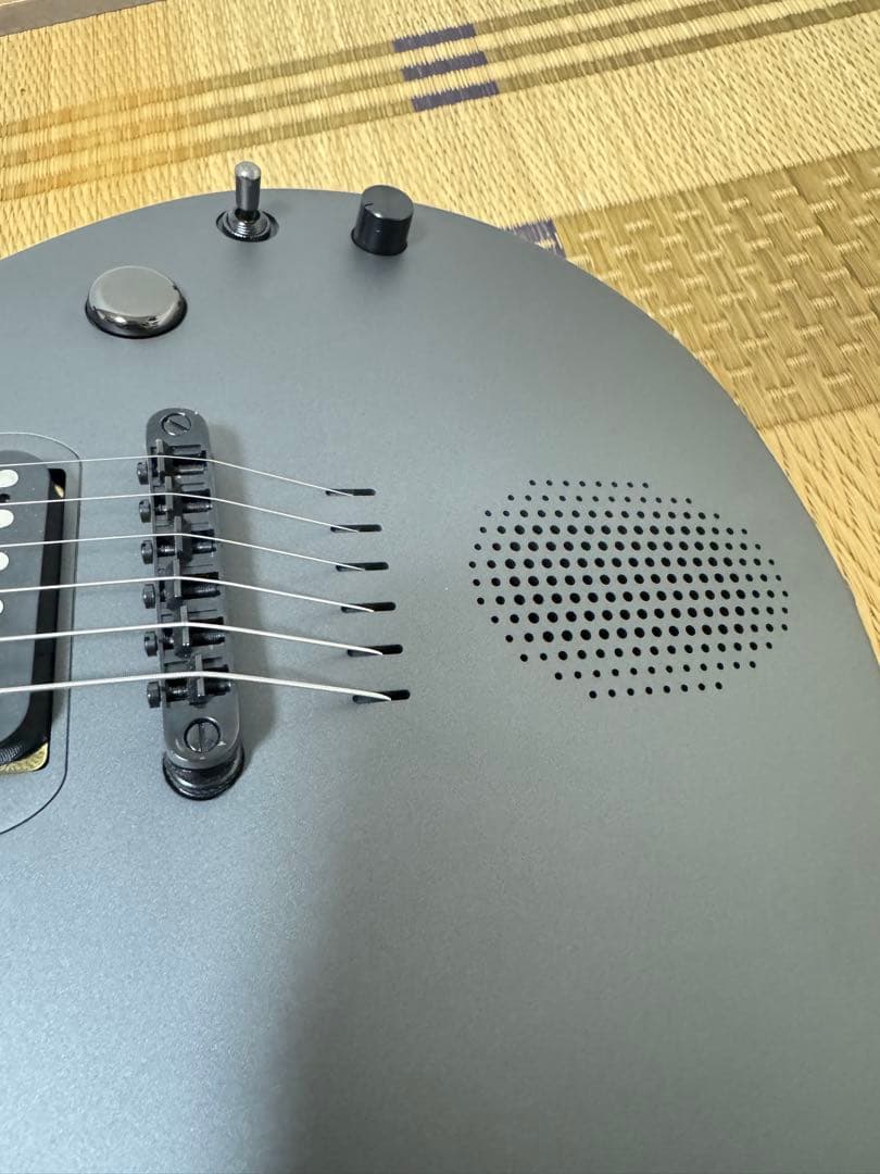 エレキギター マットブラック ギターケース アプリ付き＋教科書