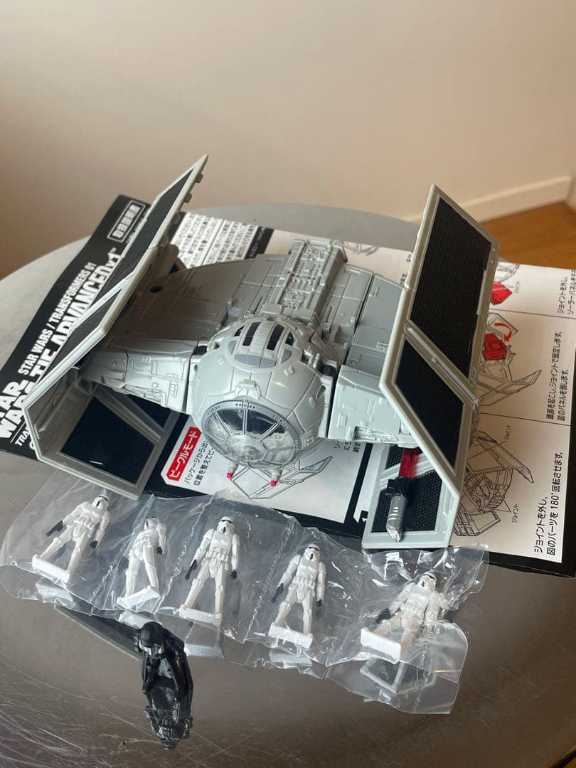 レア スターウォーズ トランスフォーマー 初回特典付き ダースベイダー 取説付き