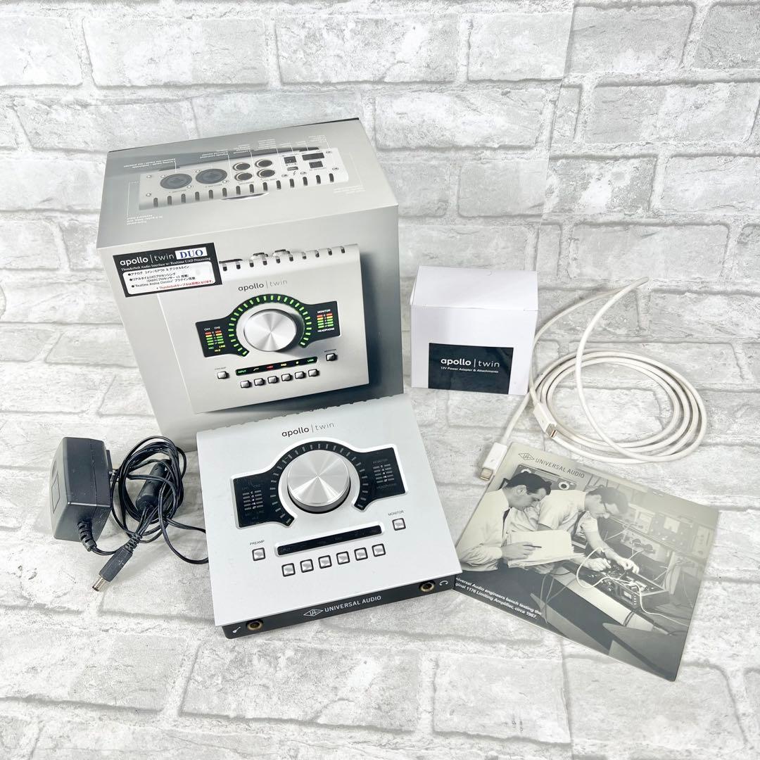 DTM・DAW UNIVERSAL AUDIO apollo twin solo