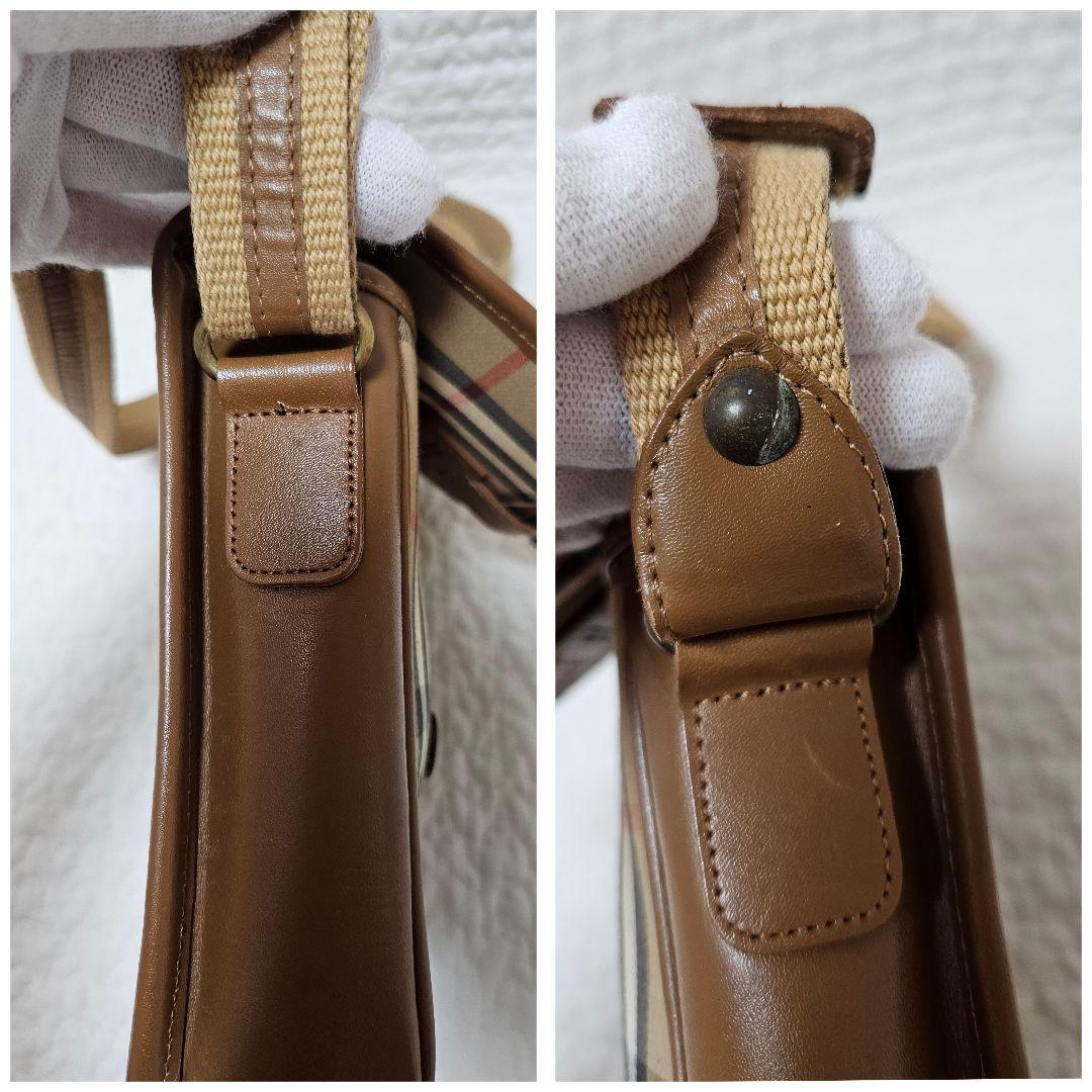 希少✨廃盤 OLDBurberrys シャドウホースヴィンテージショルダー