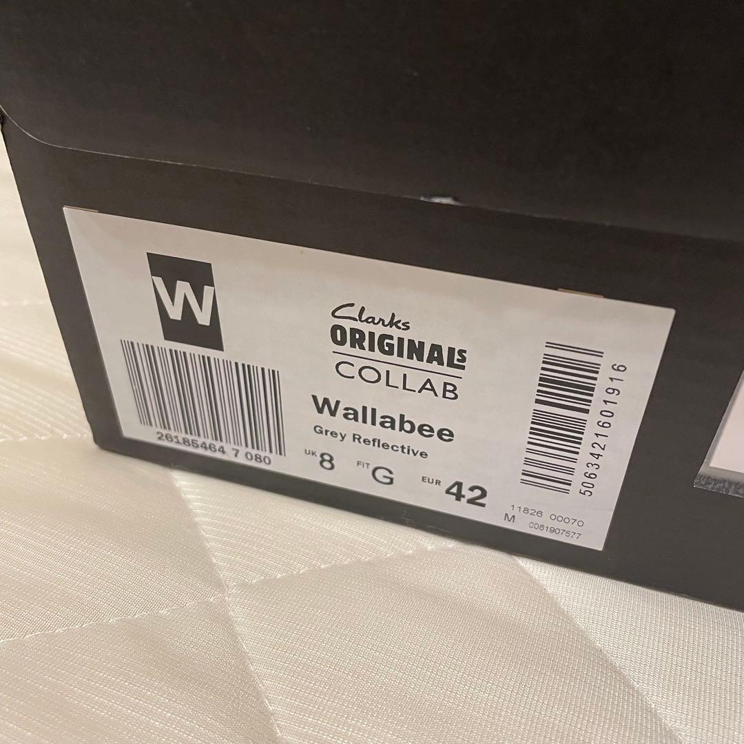 靴 Clarks Originals Reflective Wallabee