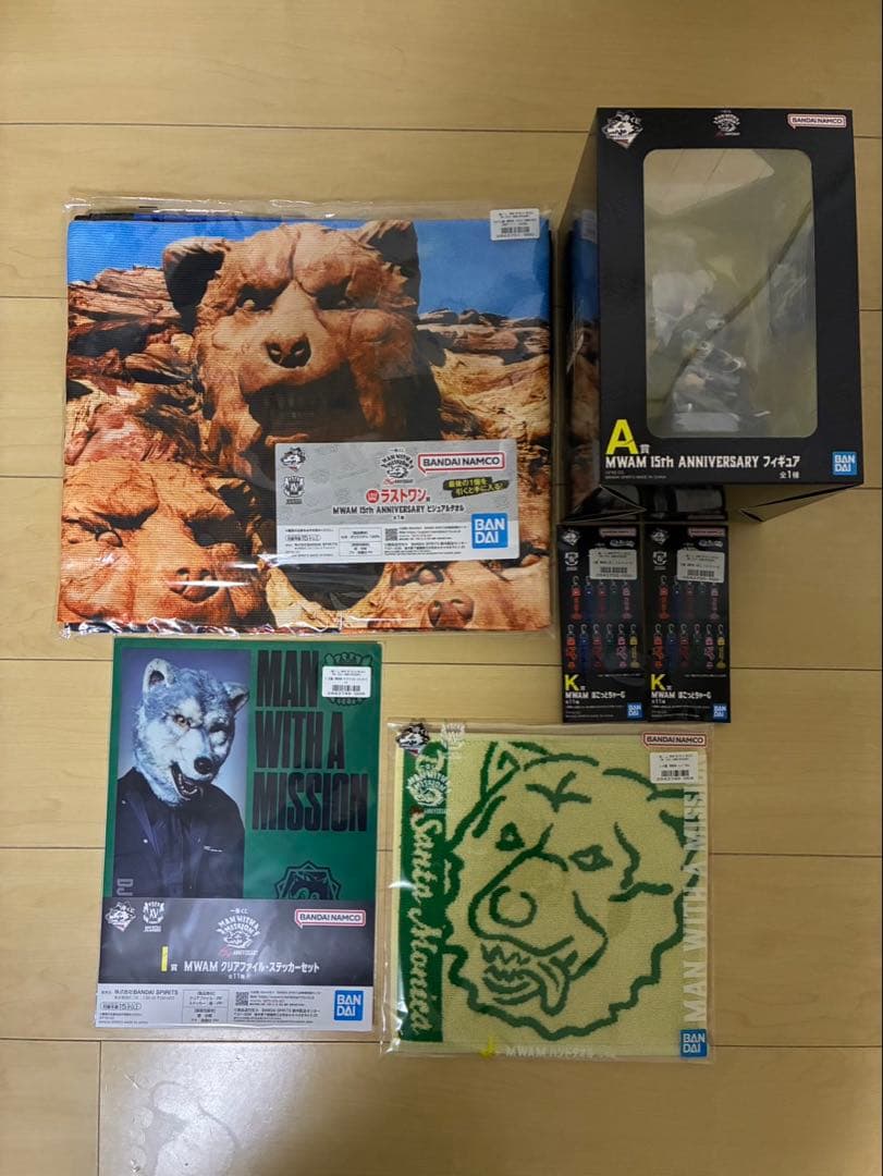 MAN WITH A MISSION 一番くじ　A賞　ラストワン賞