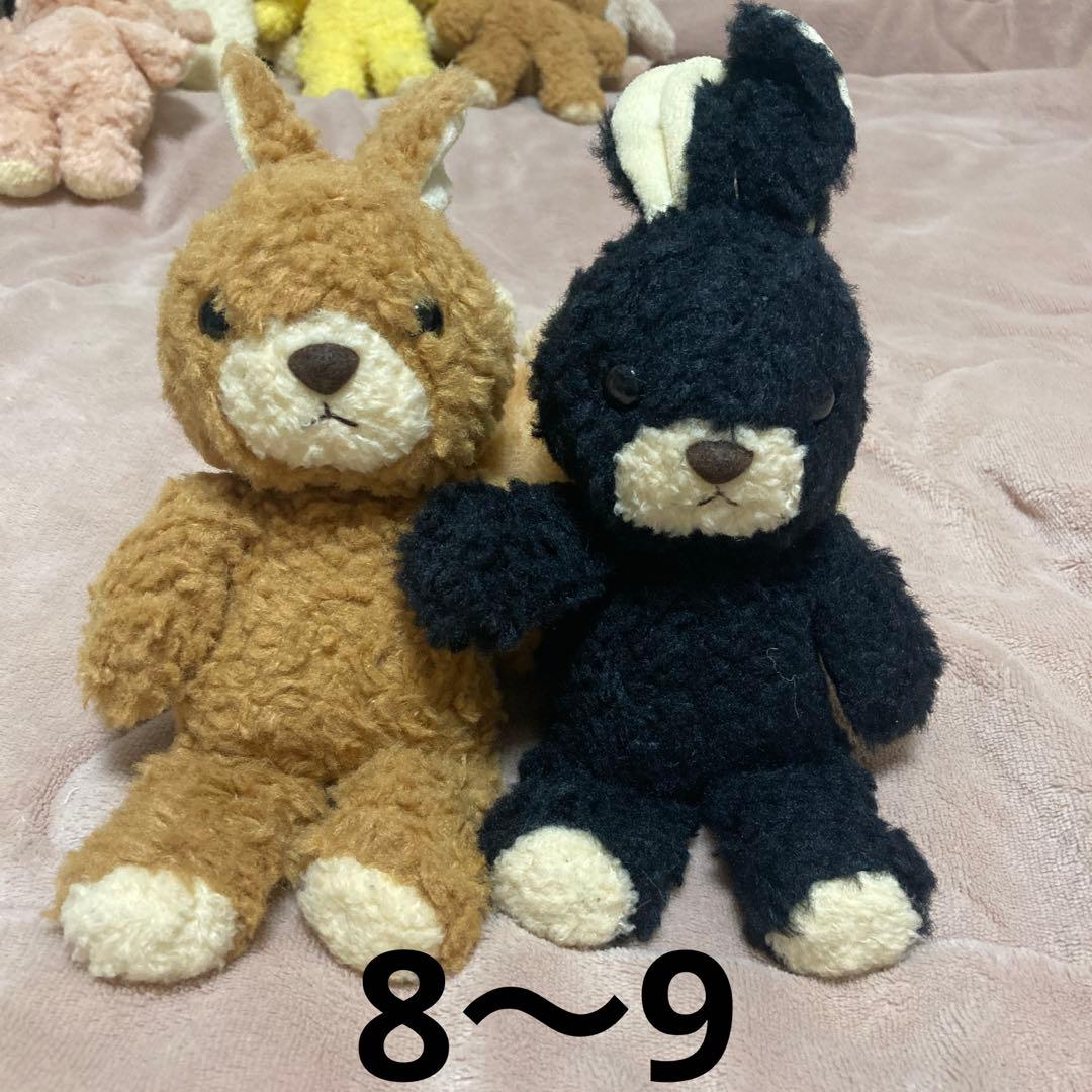 童心　ぬいぐるみ　17コセット　バラ売り不可　中古品