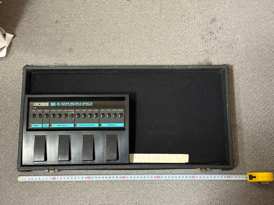 BOSS BE-5(マルチエフェクター) + エフェクターケース
