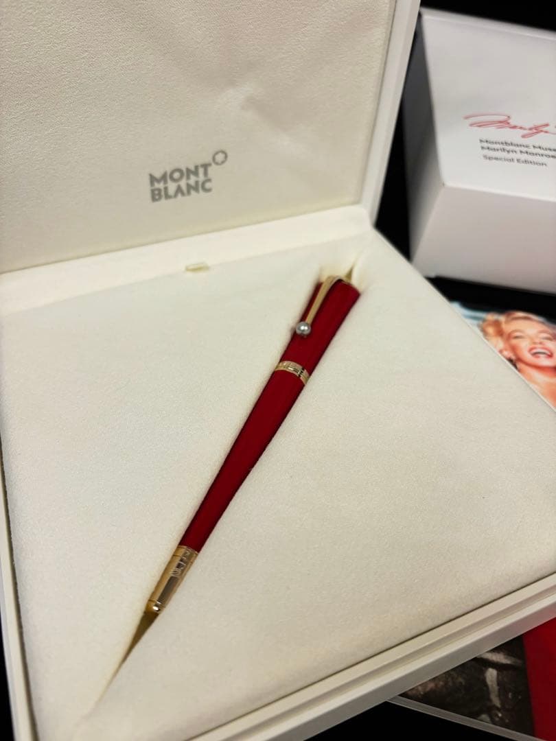 【新品未使用】MONTBLANC モンブラン マリリン・モンロー インク3本付き
