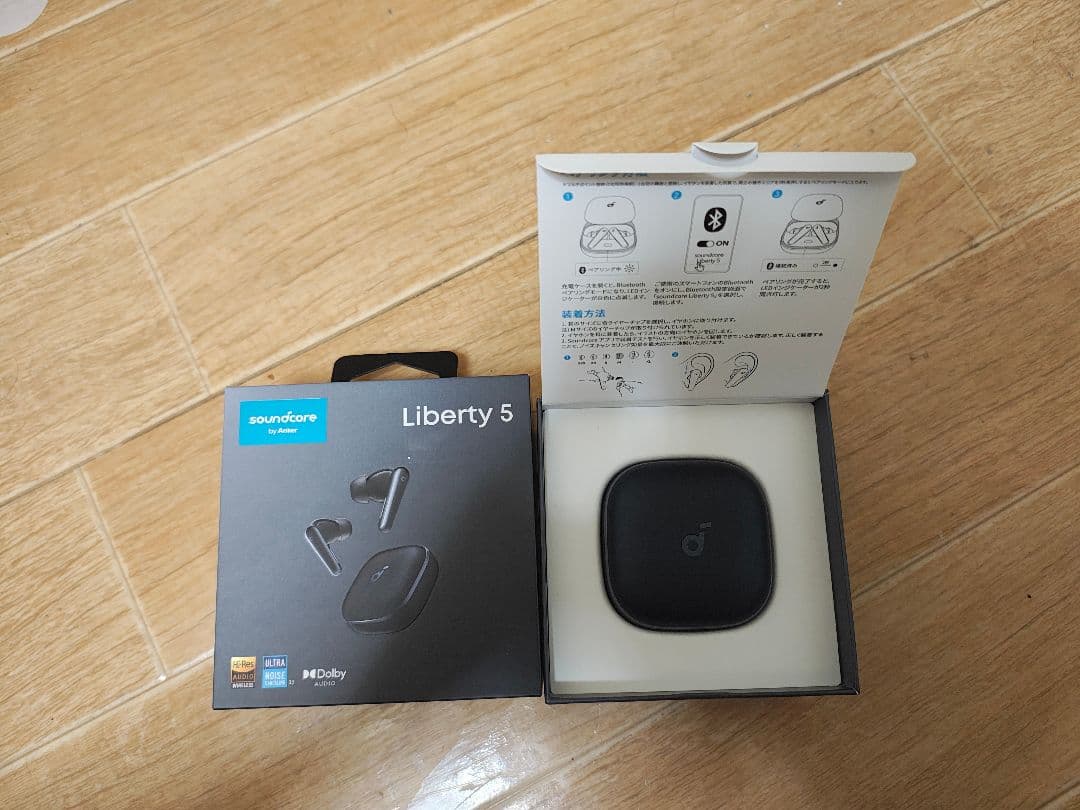 イヤホン Soundcore liberty 5 Black