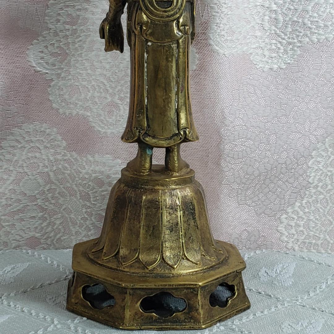 ◆金銅如来立像 仏像◆検）新羅仏 天平仏 飛鳥仏 高麗仏 百済仏 空海 親鸞
