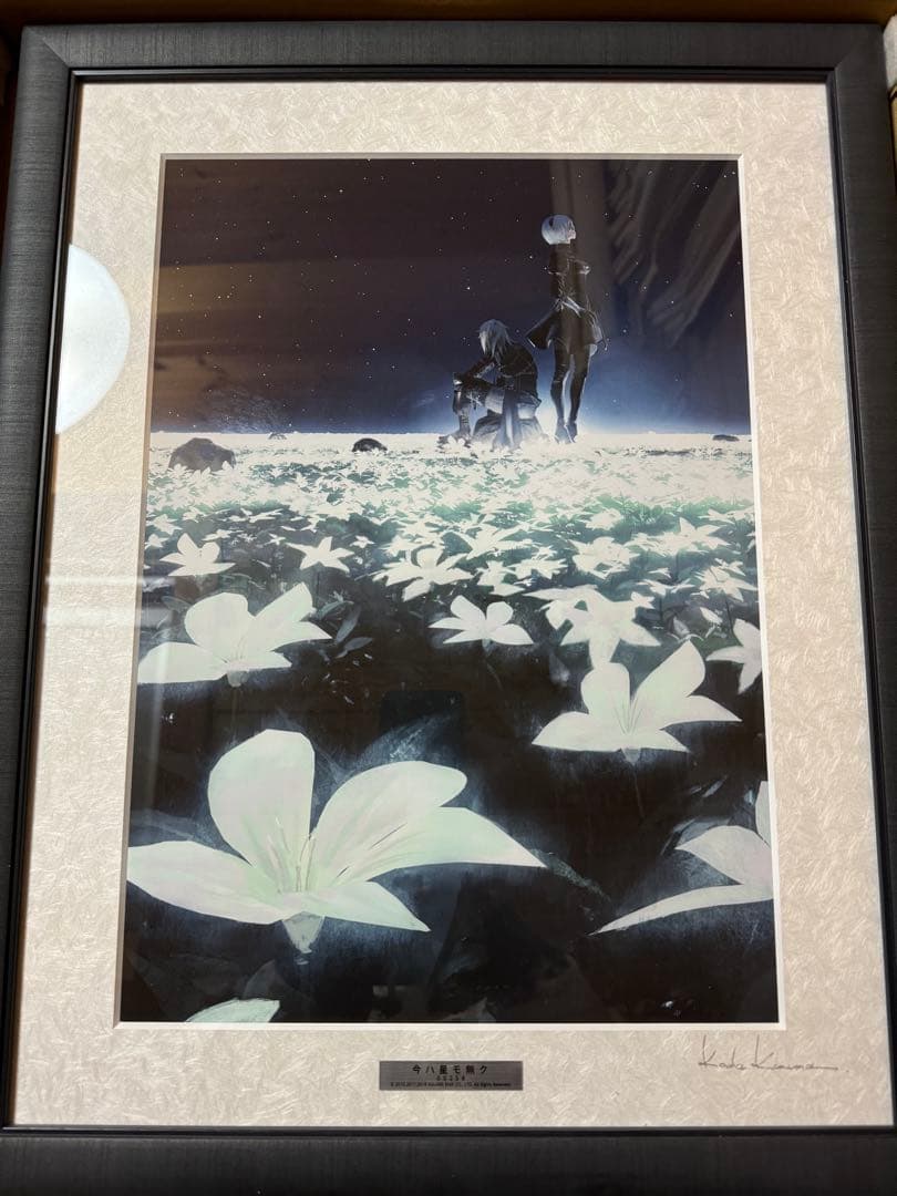 NieR:Automata 複製原画 今ハ星モ無ク ニーア オートマタ