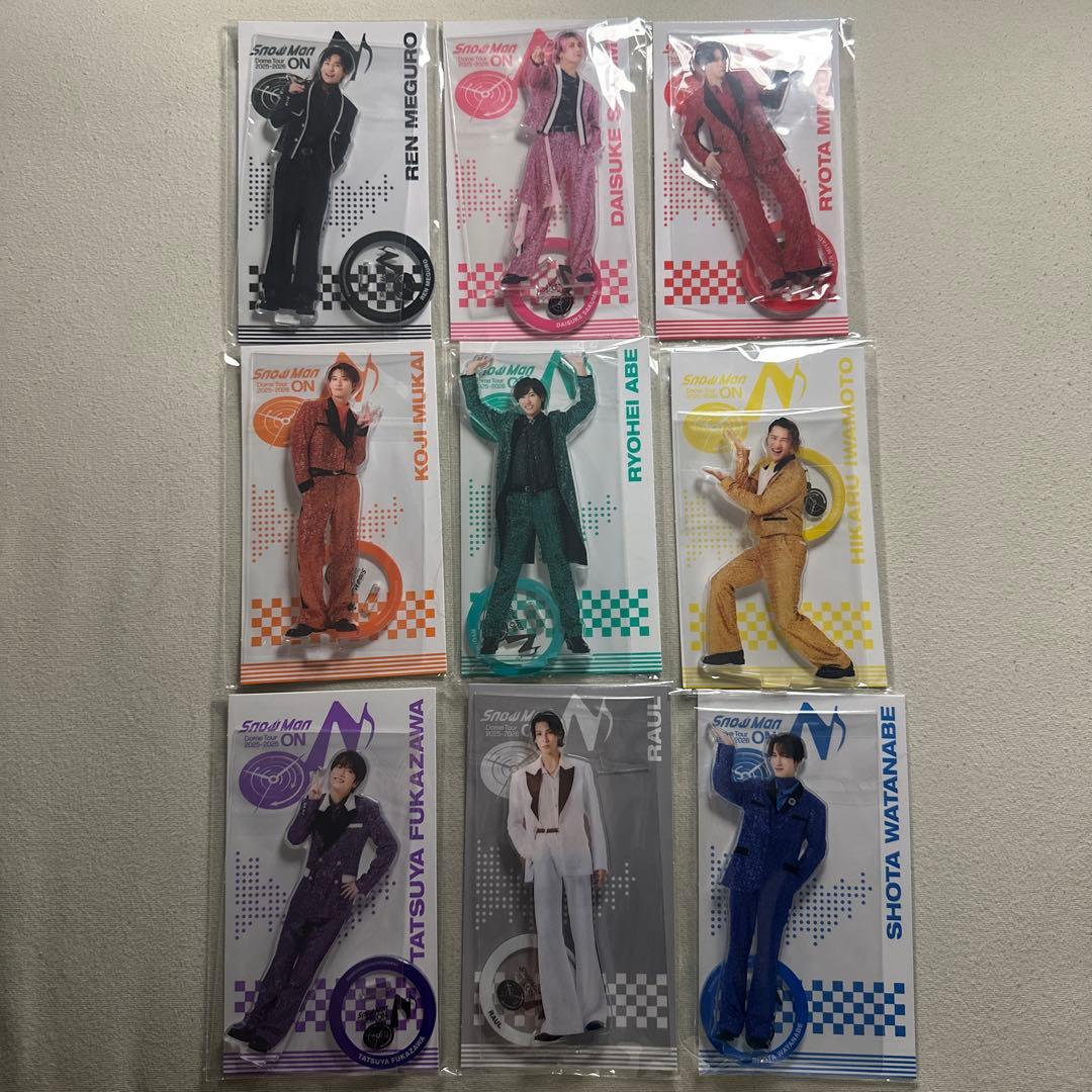 Man ON オン　アクリルスタンド セット