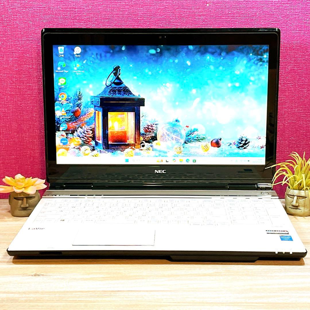 Corei7メモリ8G✨Win11✨すぐ使えるノートパソコン✨カメラ✨ブルーレイ