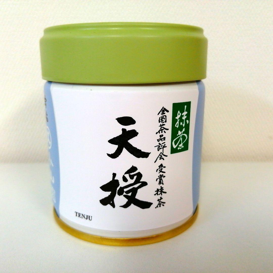 丸久小山園 抹茶 天授40g缶
