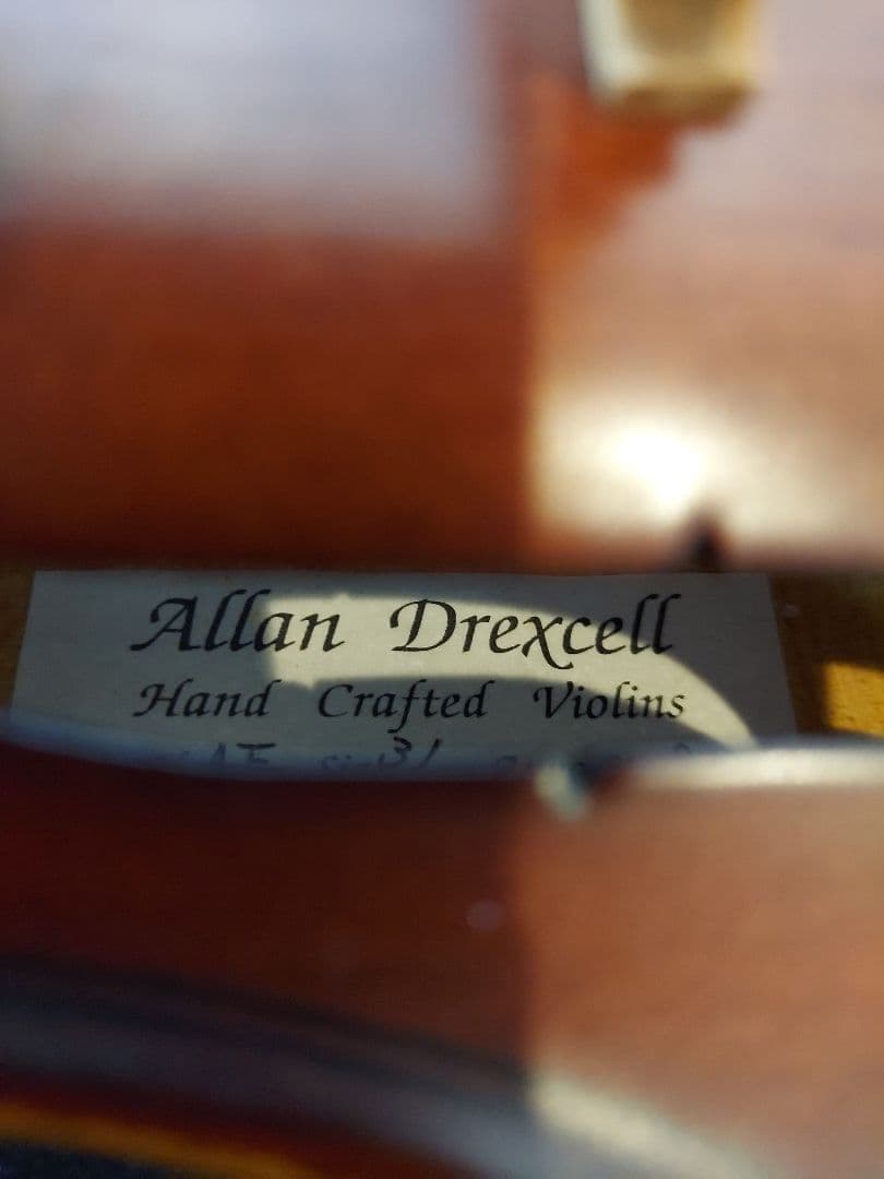 Allan Drexcell 分数ヴァイオリン 3/4　No.AE