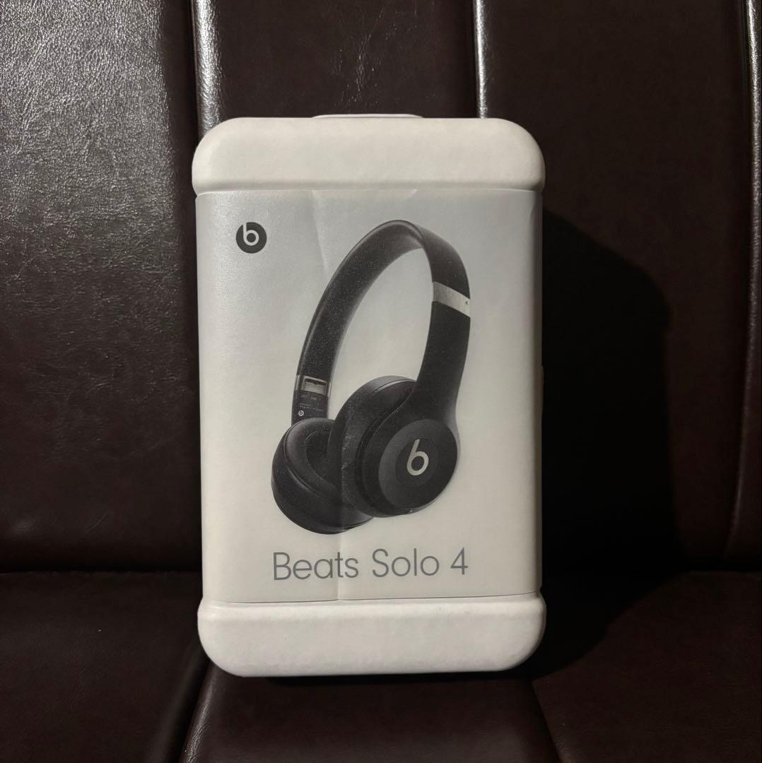 Beats Solo 4 マットブラック ワイヤレスヘッドホン ビーツ