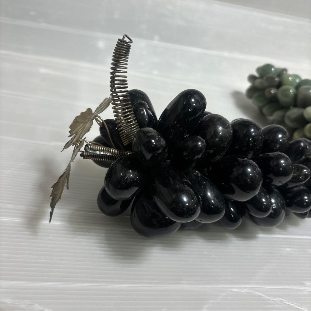 ぶどう　2種　置物　飾り