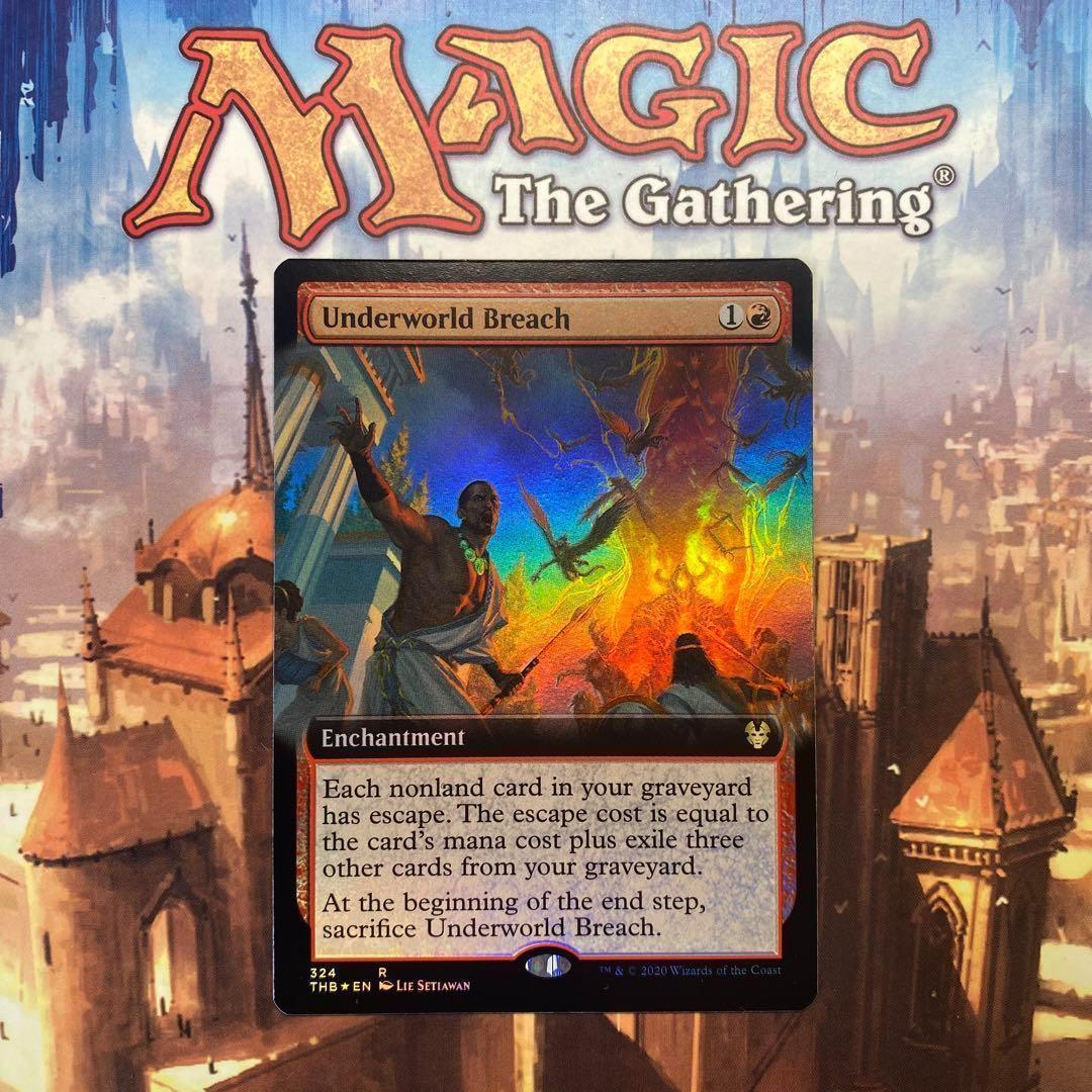 MTG 死の国からの脱出 拡張アート英語版FOIL