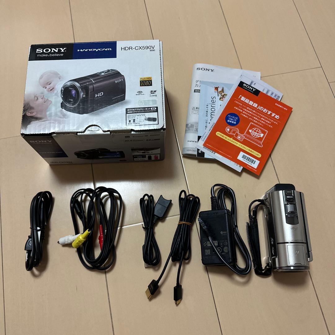 SONY HDR-CX590V ビデオカメラ 本体