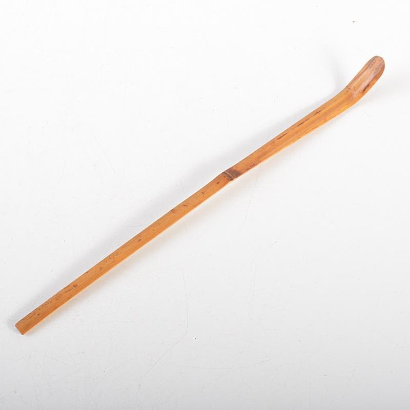 茶道具　宗春作　茶杓　銘「泉の声」　前大徳　柳生紹尚書付　共筒共箱　C　6611