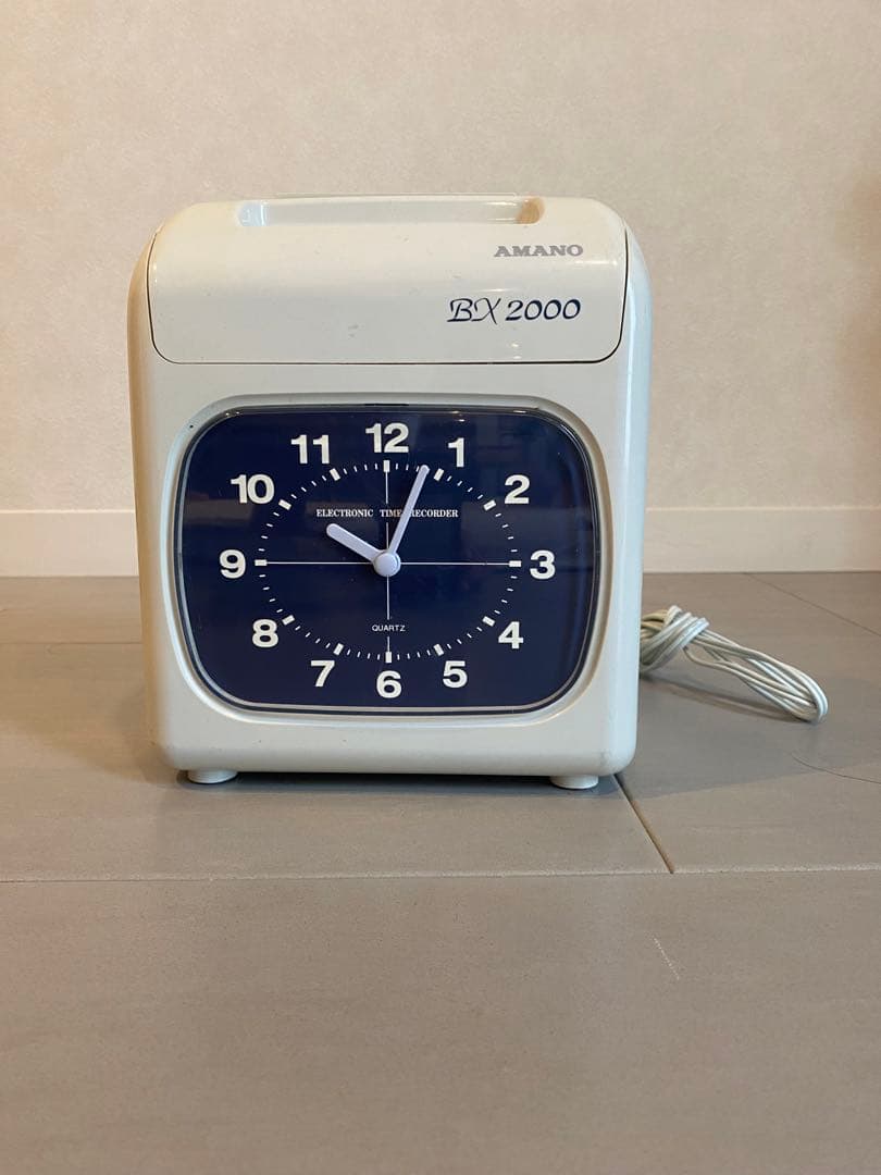 美中古 AMANO アマノ 電子タイムレコーダー BX2000