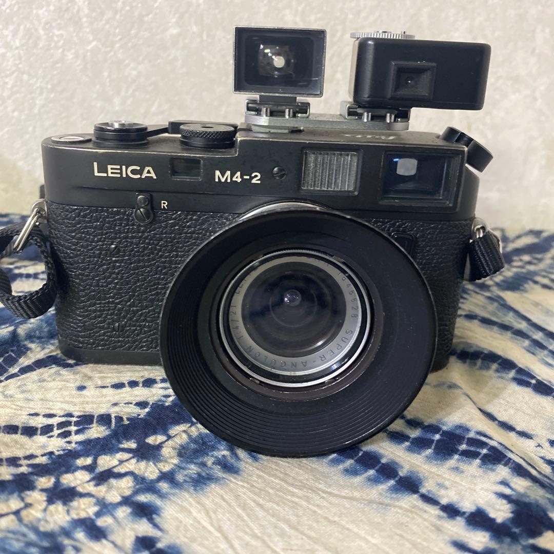 ライカ　Leica Ｍ４-2 スーパーアンギュロン　1:4 21広角レンズ