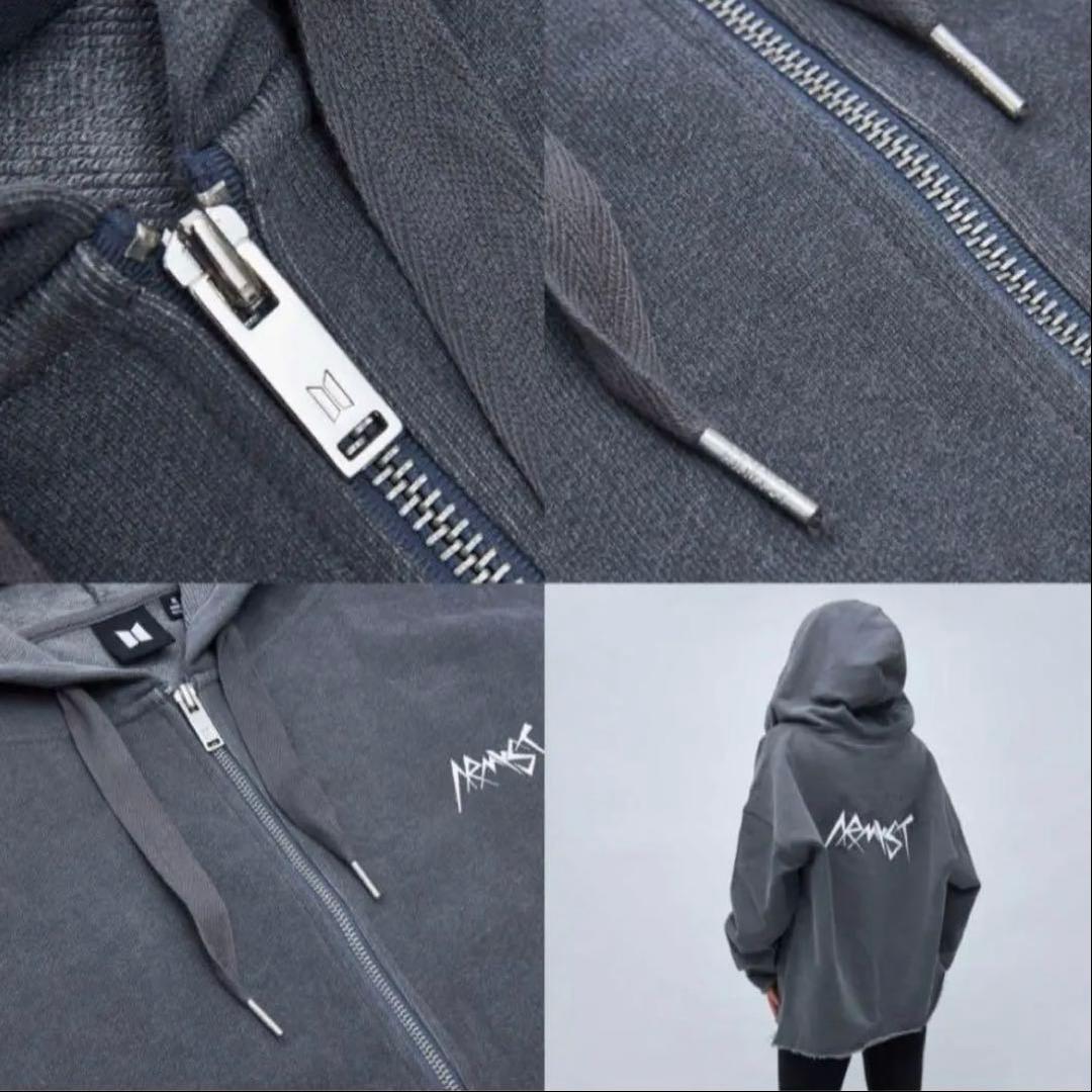 BTS アーティストメイドコレクション＊グク『パーカー(BLACK)』Ｌサイズ