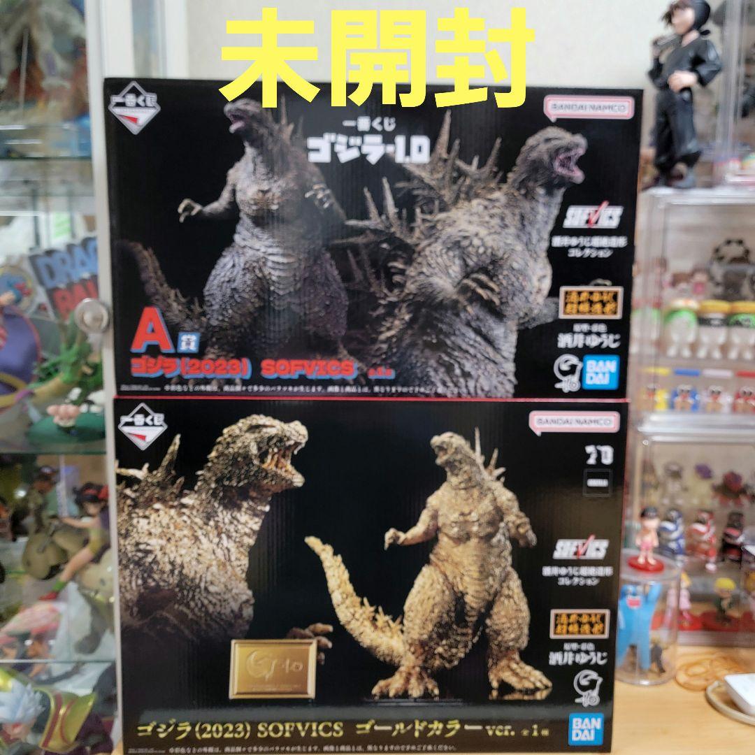 【最終価格】一番くじ ゴジラ-1.0 A賞ゴジラ 、ゴールドカラーver.
