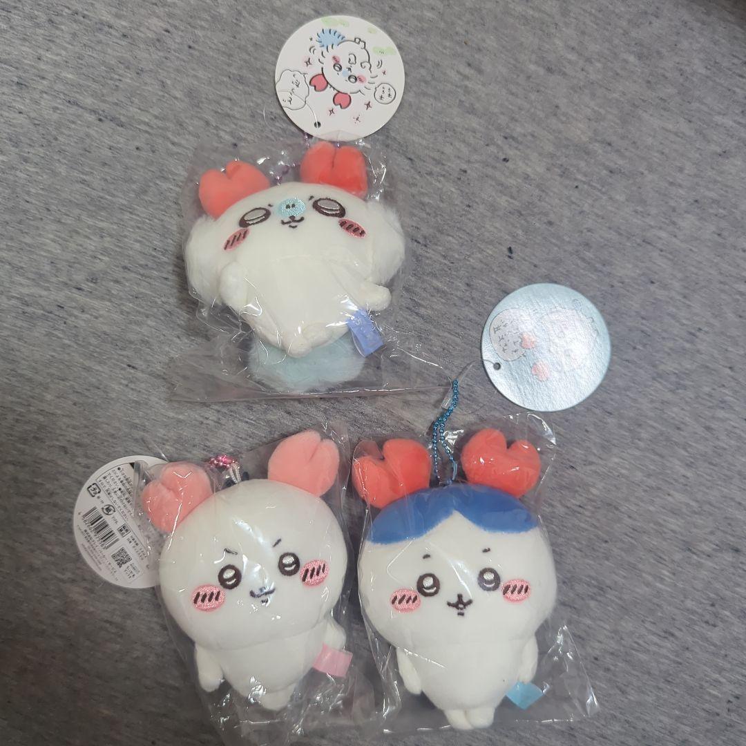 カニなちいかわマスコット　３種セット