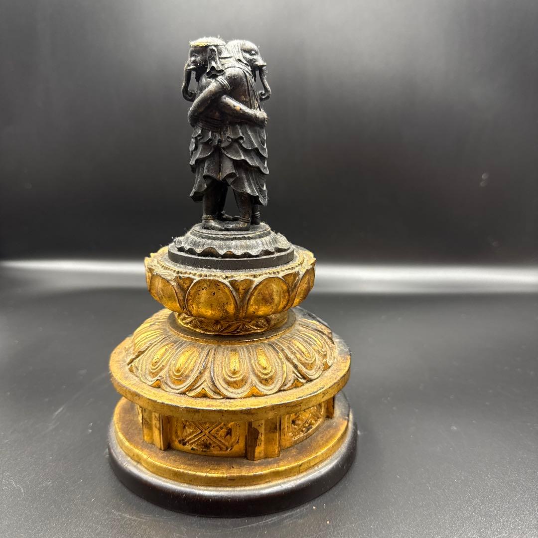 骨董　アンティーク　聖天像　ガネーシャ