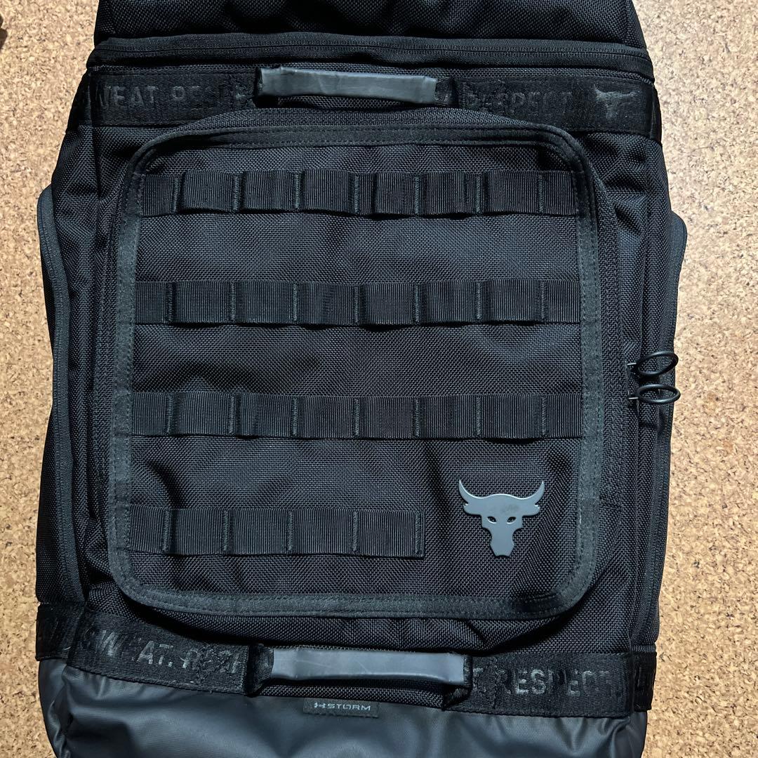 ブラック ミリタリースタイル リュック アンダーアーマー