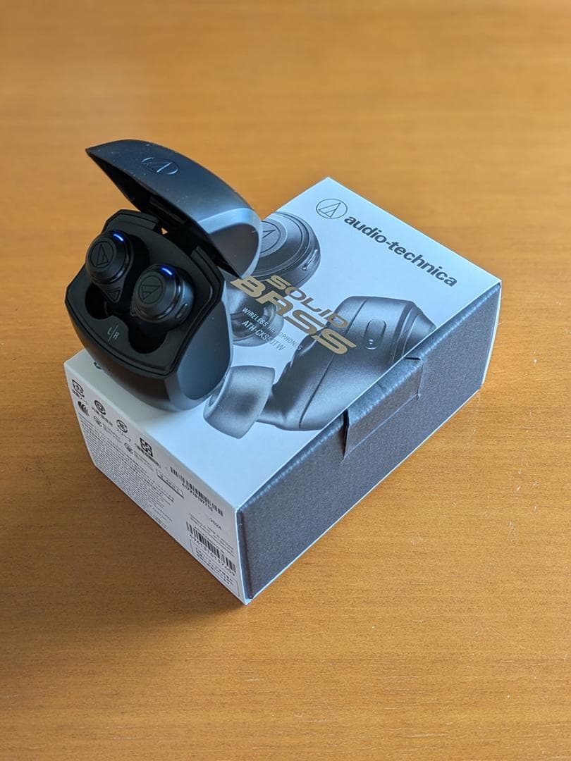 極美品/オーディオテクニカ ATH-CKS50TW Audio-Technica